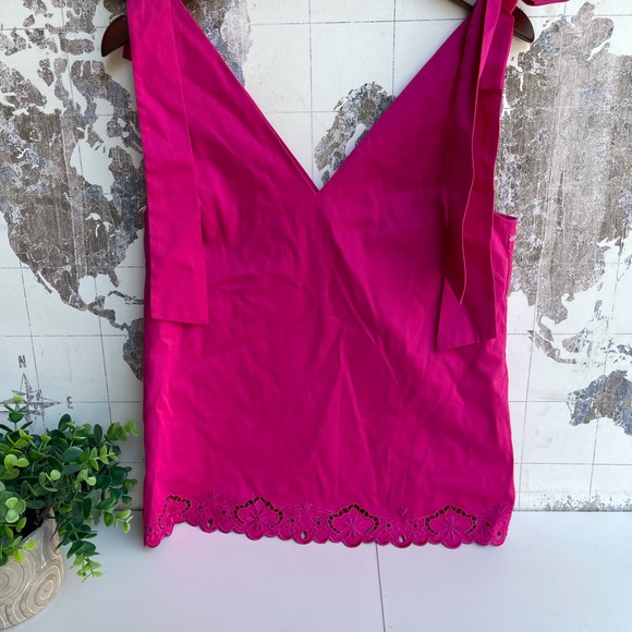 Ted Baker💞Daunaa fuchsia top women - Picture 6 of 9